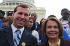 Chris Golden and Nancy Pelosi